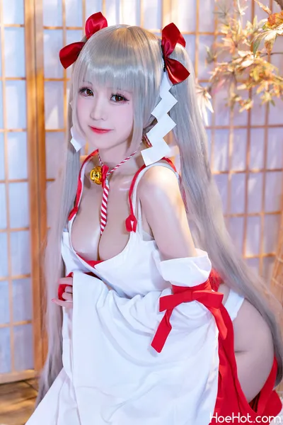 miko酱ww - 可畏巫女 nude cosplay leaked 429318