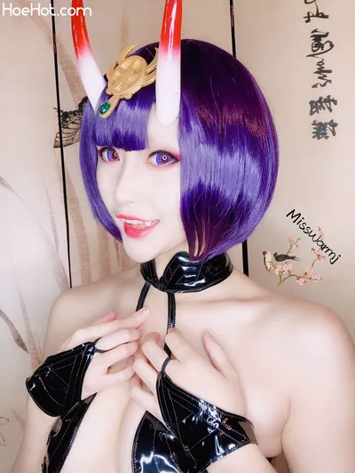 Misswarmj - Shuten Douji nude cosplay leaked 425878