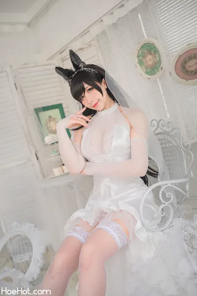 九曲Jean - 爱宕婚纱 nude cosplay leaked 493051