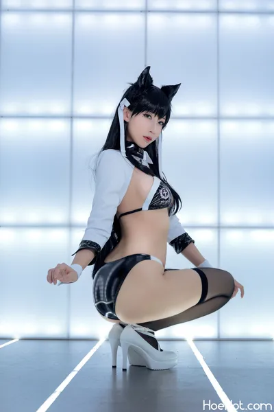 索索-sophia - Atago Racing Queen [25P] nude cosplay leaked 444389