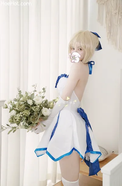 橙子喵酱 - Saber [24P] nude cosplay leaked 416468