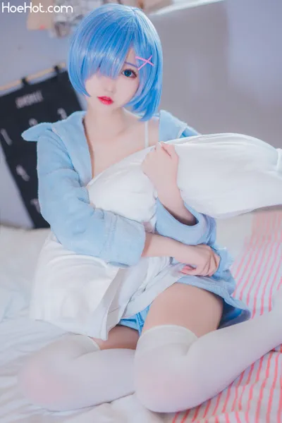 [Cosplay] 猫君君MaoJun 雷姆猫耳睡衣 nude cosplay leaked 135952