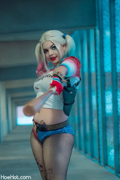 OkiCospi - Harley Quinn nude cosplay leaked 559054