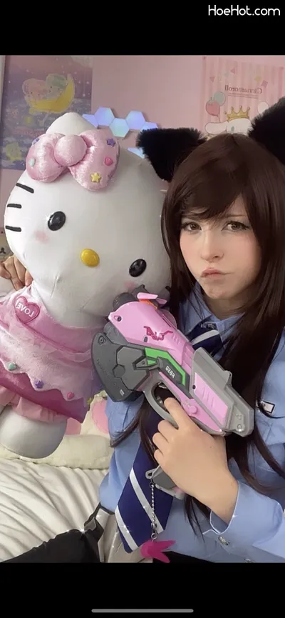 Melondoki - Officer D.Va nude cosplay leaked 279030