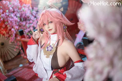 菌烨tako - NO.010 八重神子COS[12P-236M] nude cosplay leaked 220667