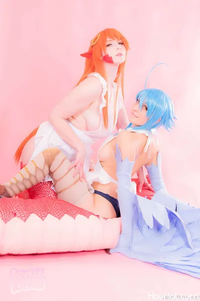 [LovelySpaceKitten/CCBunz] Miia &amp; Papi Monster Musume Duo Set nude cosplay leaked 478773