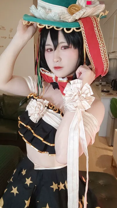 果橙子 - Nico nude cosplay leaked 5875