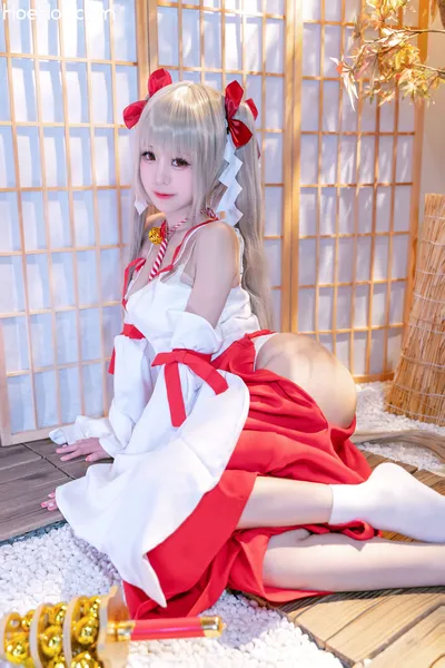 miko酱ww - 可畏巫女 nude cosplay leaked 429323