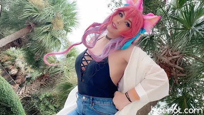 Junkenstein - Beach Ahri nude cosplay leaked 463887