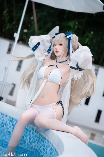 阿包也是兔娘 安克雷奇 Anchorage AZURLANE nude cosplay leaked 190910