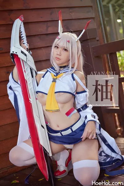 [十字風 Lin Crosswind] Ayanami nude cosplay leaked 582488