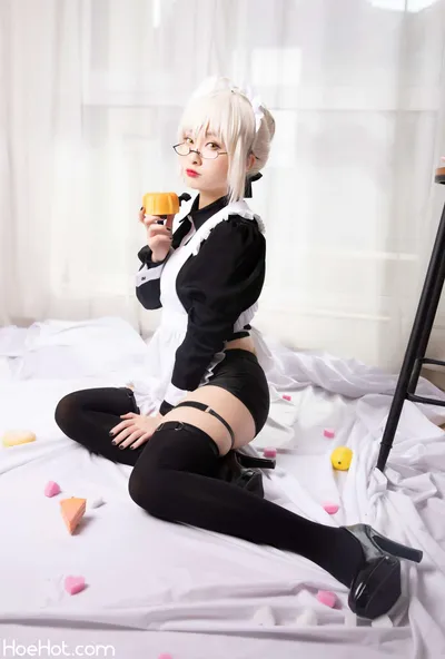 洛璃LoLiSAMA - BX Maid nude cosplay leaked 302239