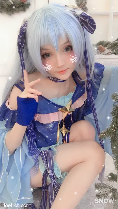 Rocksy Light - Snow Miku nude cosplay leaked 158670