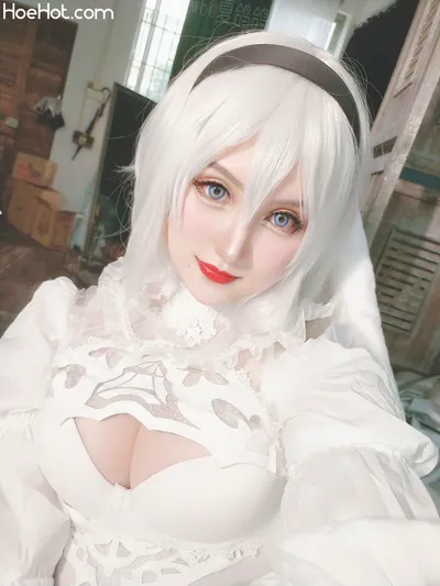 Yorkie - Bride 2B nude cosplay leaked 60276