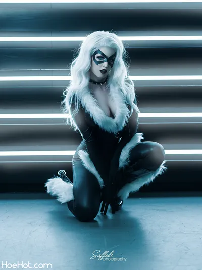 Maid of Might - Black Cat nude cosplay leaked 428856