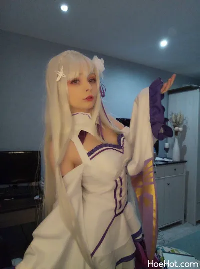 Akariia - Emilia nude cosplay leaked 320360