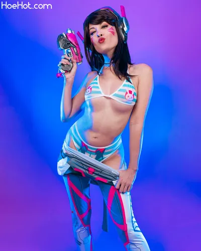 HendoArt LewdoArt - DVa nude cosplay leaked 606948