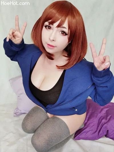 Yoshinobi - Ochaco nude cosplay leaked 603020