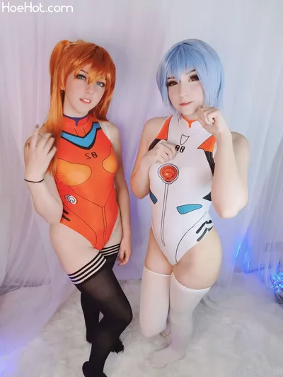 Liinowitsch - Rei &amp; Asuka nude cosplay leaked 374476