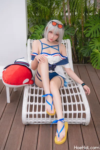 瓜希酱 - Skadi Waverider (Arknights) nude cosplay leaked 325971