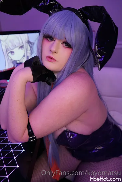 Koyomatsu - Kyoko Kirigiri Bunny nude cosplay leaked 355769