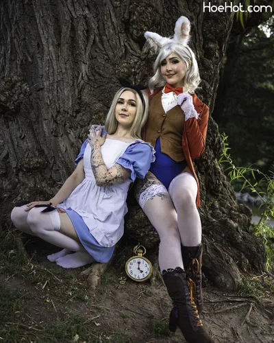 Luxlo - Alice and the White Rabbit nude cosplay leaked 201228