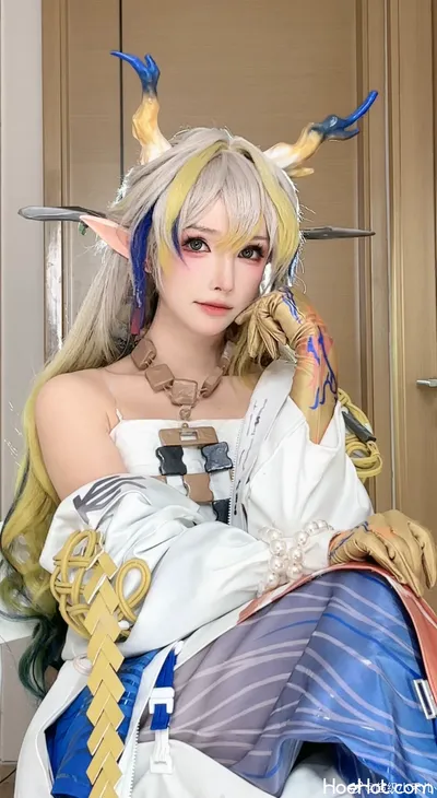 超级小禾儿 - Shu (Arknights) nude cosplay leaked 67679