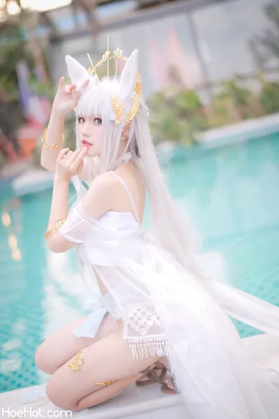 【花柒Hana】NO.06 白金泳装 nude cosplay leaked 613924