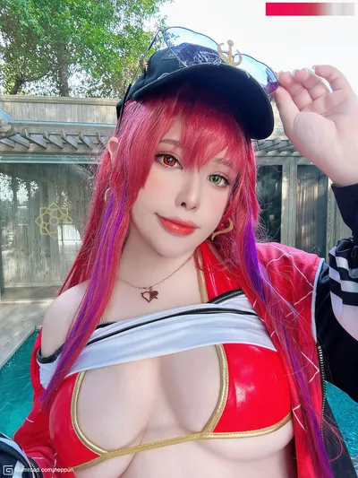 Neppu - Marine summer nude cosplay leaked 15982