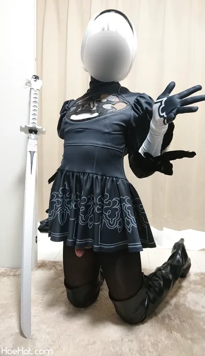 Hatarabu - 2B home nude cosplay leaked 86620