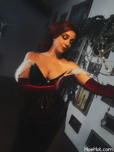 Omi_COS - Triss Christmas nude cosplay leaked 106300