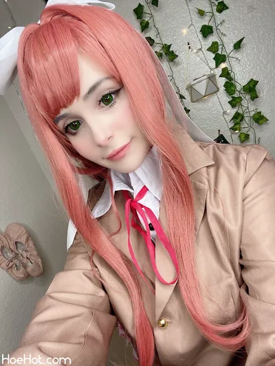 ItsCandyCloud - Monika nude cosplay leaked 270567