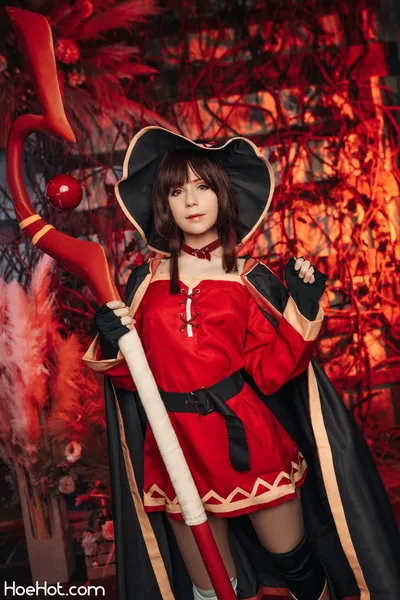 Hackee - Megumin nude cosplay leaked 587809