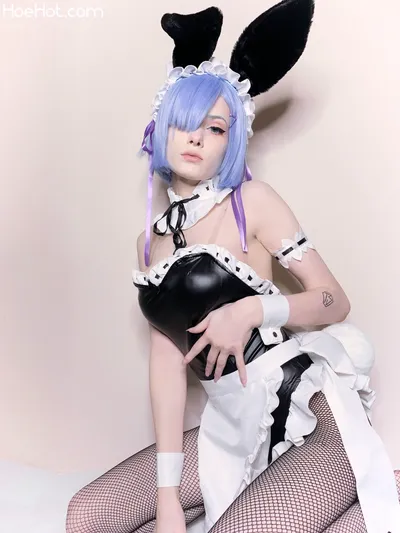 Bunni Lynn - Bunny Suit Rem nude cosplay leaked 327193