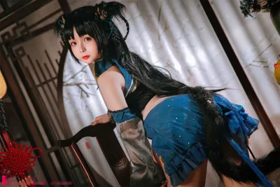 日奈娇 - 碧蓝航线-大潮旗袍 nude cosplay leaked 2461