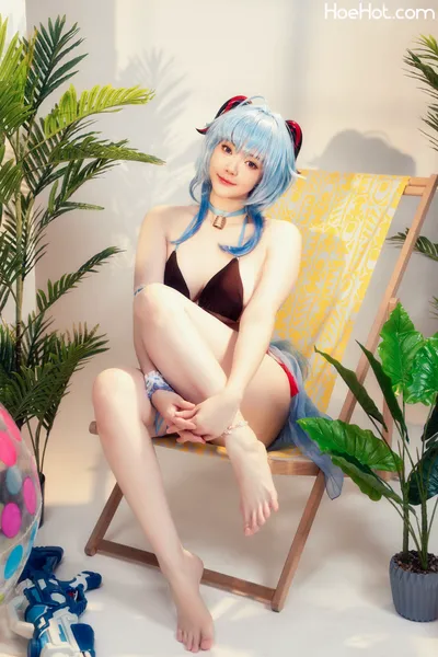 Ying Tze - Ganyu Bikini nude cosplay leaked 297020