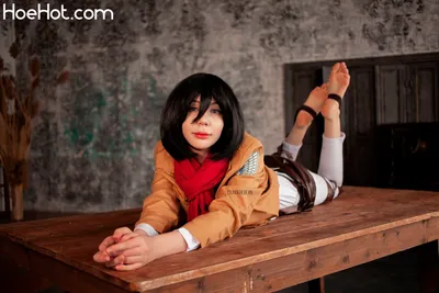 Tsunderebean - Mikasa nude cosplay leaked 460358