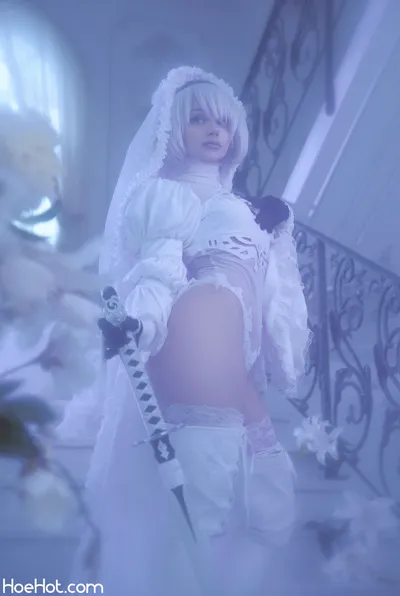 Alcololi - 2B Bride nude cosplay leaked 371829