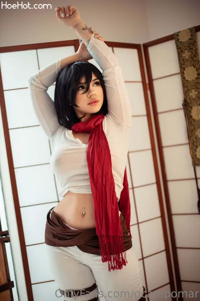 Giovanna Campomar - Mikasa Ackerman (Attack on Titan) nude cosplay leaked 298327