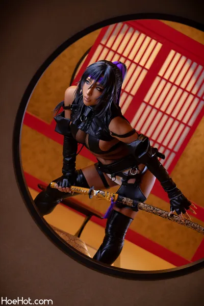 [nonsummerjack] Ninja bondage nude cosplay leaked 486933