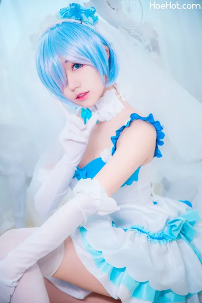 猫君君MaoJun - 蕾姆花嫁 nude cosplay leaked 75712