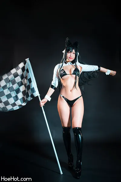 Akhee - Atago Racing Queen nude cosplay leaked 146639