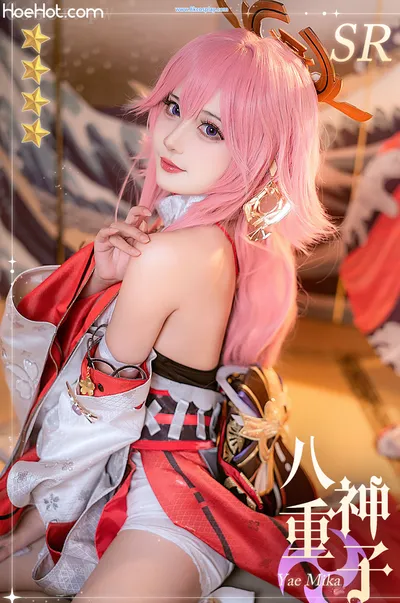 [阳炎型小菠萝] 八重神子 Genshin Impact Yae Miko nude cosplay leaked 230451