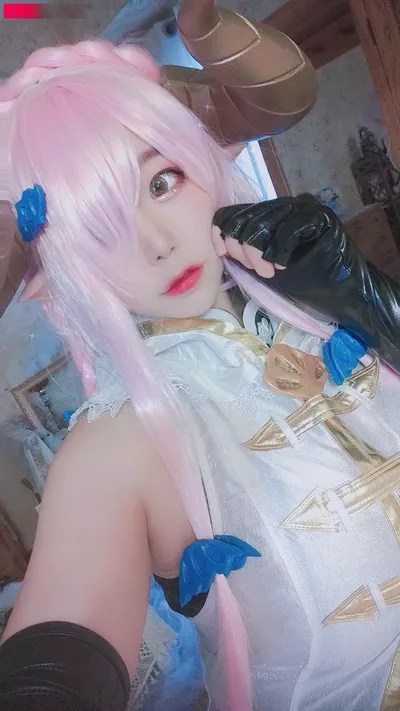 穆零Mu0 - 碧蓝幻想-娜露梅亚 nude cosplay leaked 12469