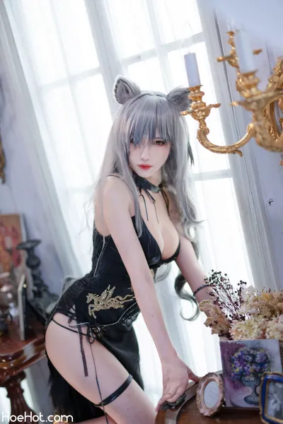 Shika小鹿鹿 明日方舟 黑 nude cosplay leaked 112446