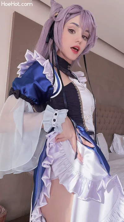 Shirogane-Sama - Keqing Maid nude cosplay leaked 315294