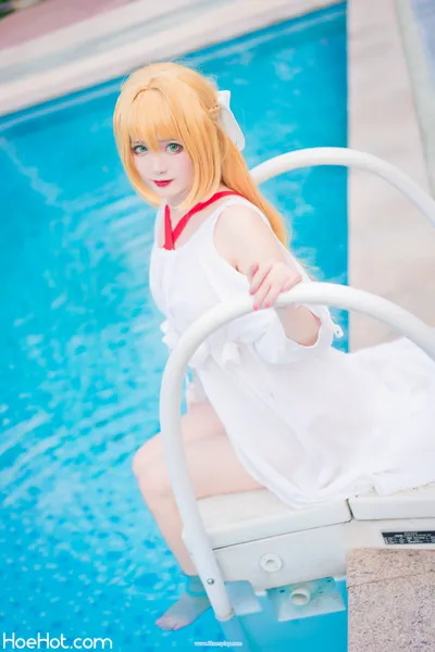 [七海抹茶酱] 尼禄泳装 FATE Nero Swimsuit nude cosplay leaked 242091