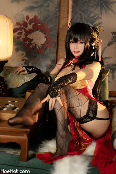 [Kokura Chiyo]  taihou  小仓千代w 大凤旗袍 nude cosplay leaked 164851