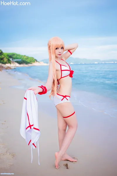 秋山AkI NO.04 亚丝娜泳衣 Yuuki Asuna Swimsuit nude cosplay leaked 232148