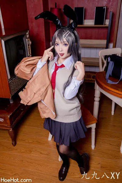 [九九八XY] Seishun Buta Yarou wa Bunny Girl Senpai no Yume o Minai Sakurajima Mai nude cosplay leaked 218229